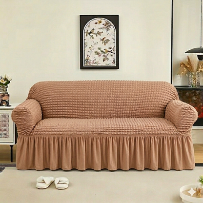 Frill Style Bubble Stuff Sofa Cover
