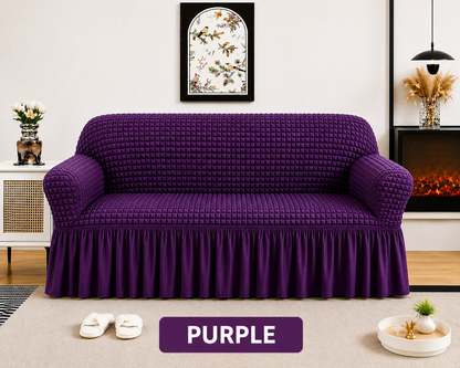 Frill Style Bubble Stuff Sofa Cover